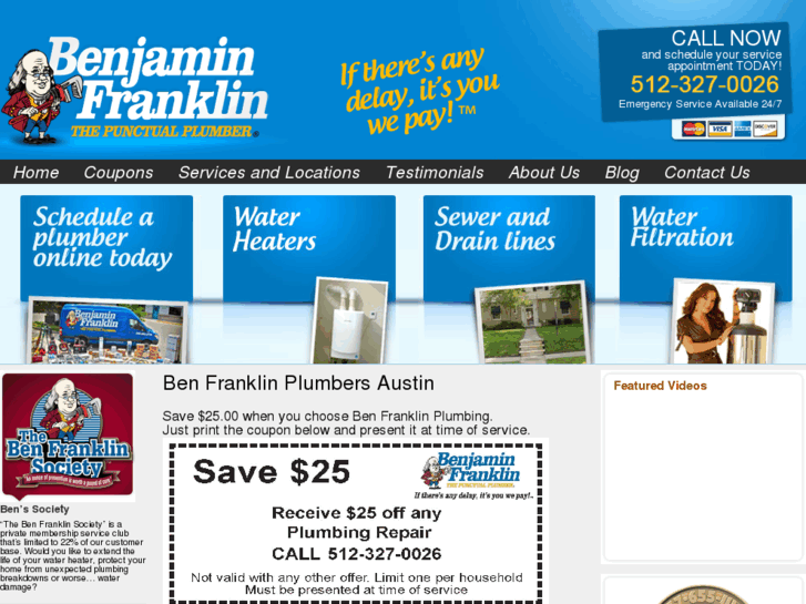 www.benfranklinplumbersaustin.com