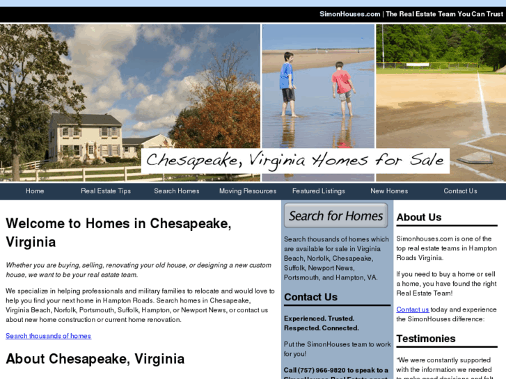 www.chesapeake-virginia-homes.com