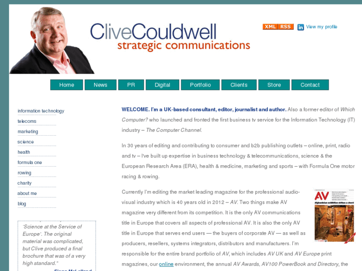 www.clivecouldwell.com