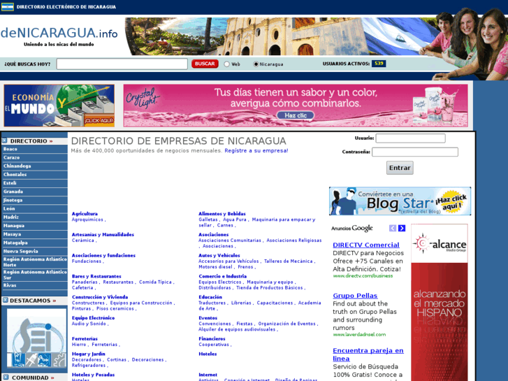 www.denicaragua.info