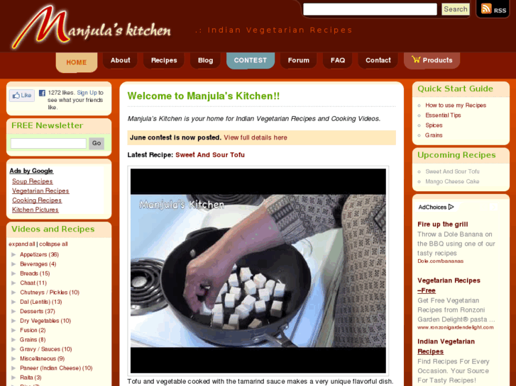 www.manjulaskitchen.com
