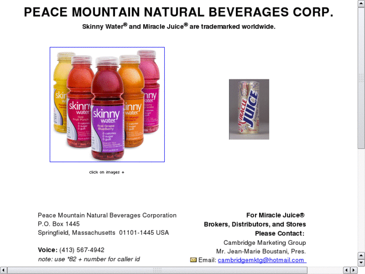 www.miraclebeverage.info