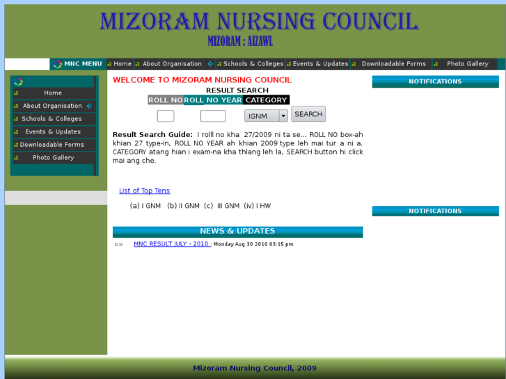 www.mizoramnursingcouncil.org