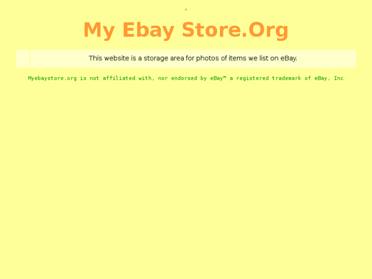 www.myebaystore.org