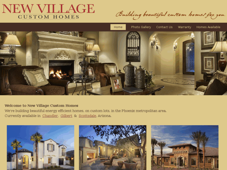 www.newvillagecustomhomes.com