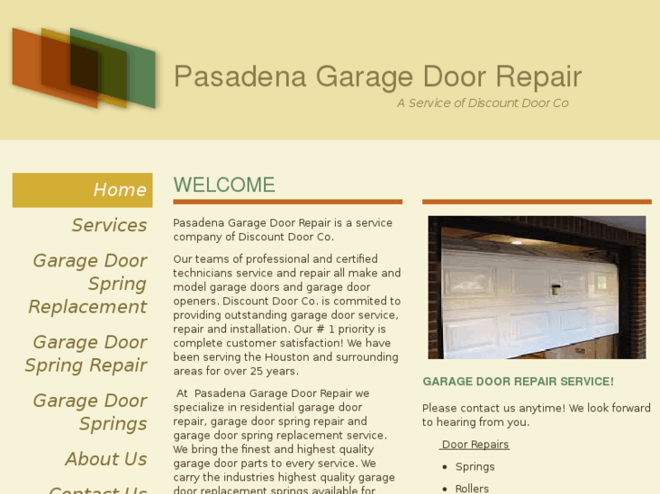 www.pasadenagaragedoorrepair.com
