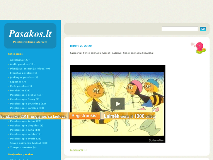 www.pasakos.lt