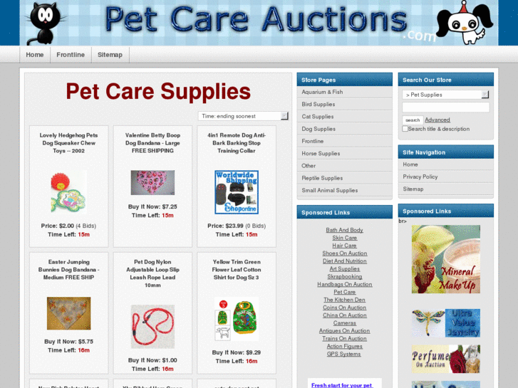 www.petcareauctions.com