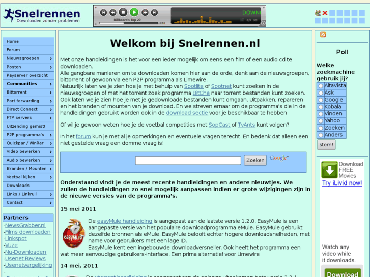 www.snelrennen.nl