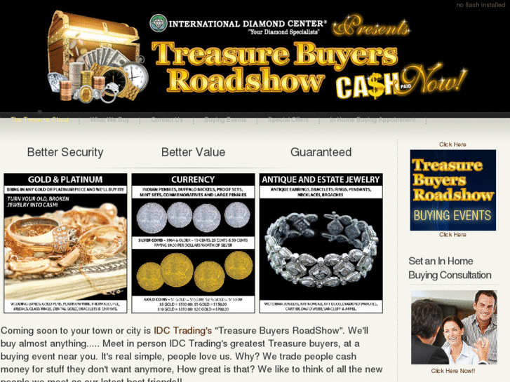 www.treasurebuyersroadshow.com