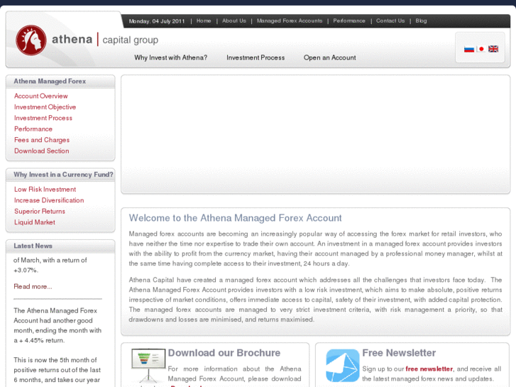 www.athenamanagedforex.com