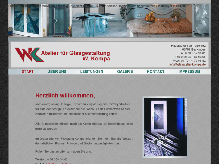 www.glasatelier-kompa.de