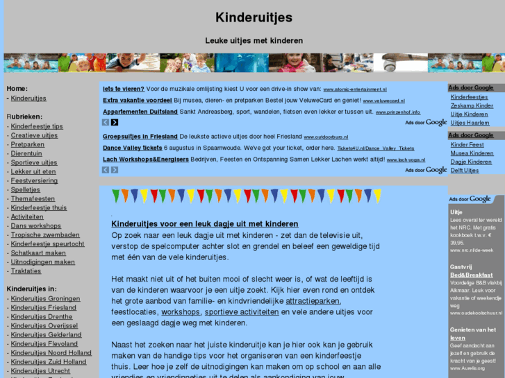 www.kinderenuitjes.nl