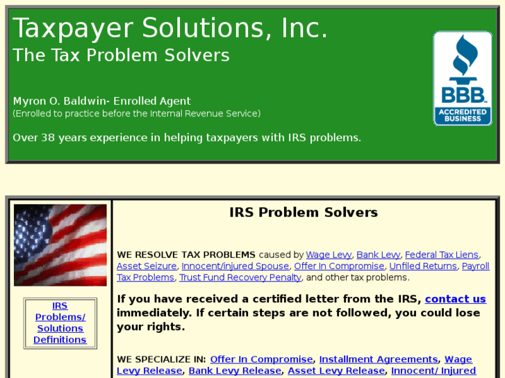 www.taxpayersolutionsinc.com