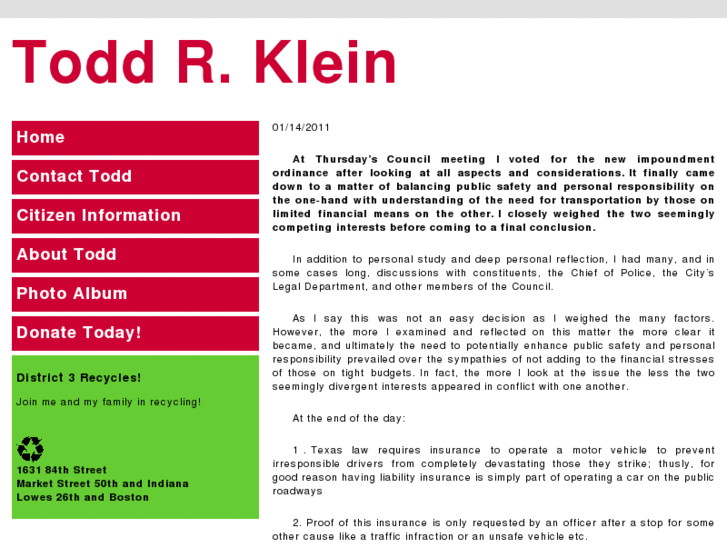 www.toddrklein.org