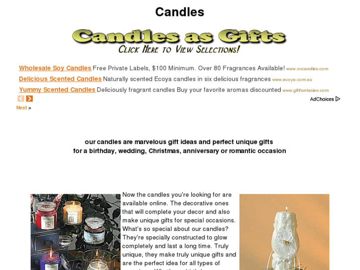 www.candlesasgifts.com