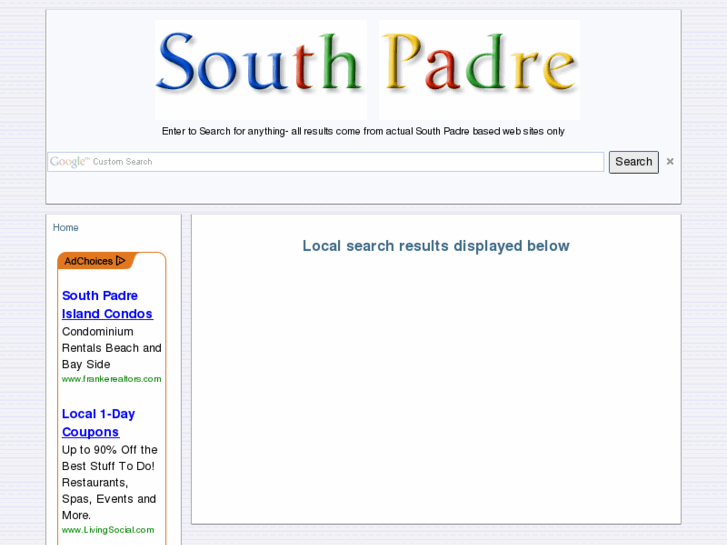 www.googlesouthpadre.com