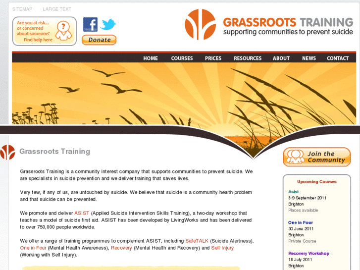 www.grassrootstraining.org.uk