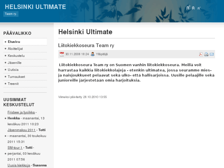 www.helsinkiultimate.fi