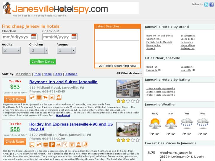 www.janesvillehotelspy.com