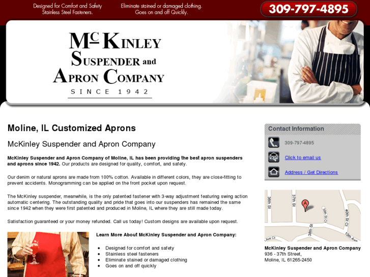 www.mckinleysuspenders-aprons.com