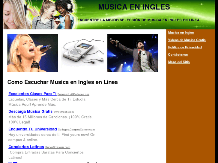 www.musicaeningles.net