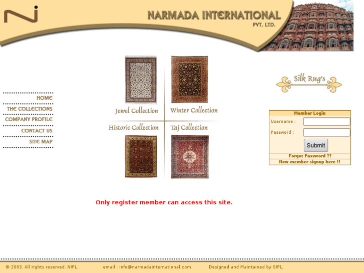 www.narmadainternational.com