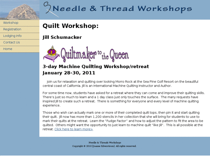 www.needleandthreadsworkshops.com