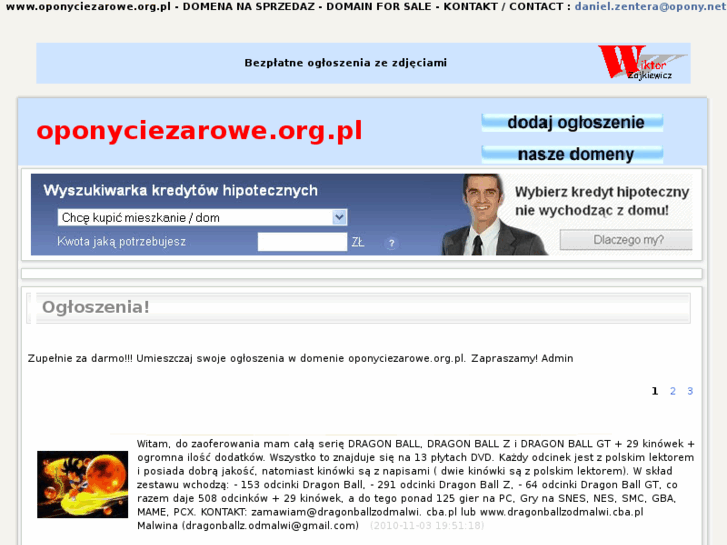 www.oponyciezarowe.org.pl