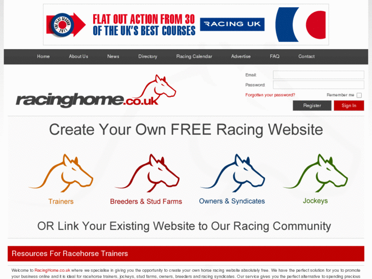 www.racinghome.co.uk