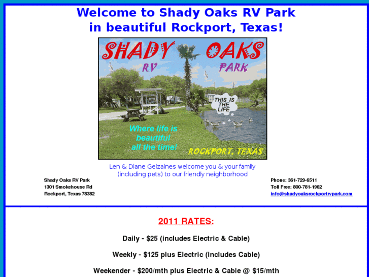 www.shadyoaksrockportrvpark.com