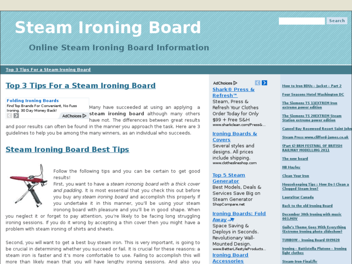 www.steamironingboard.com