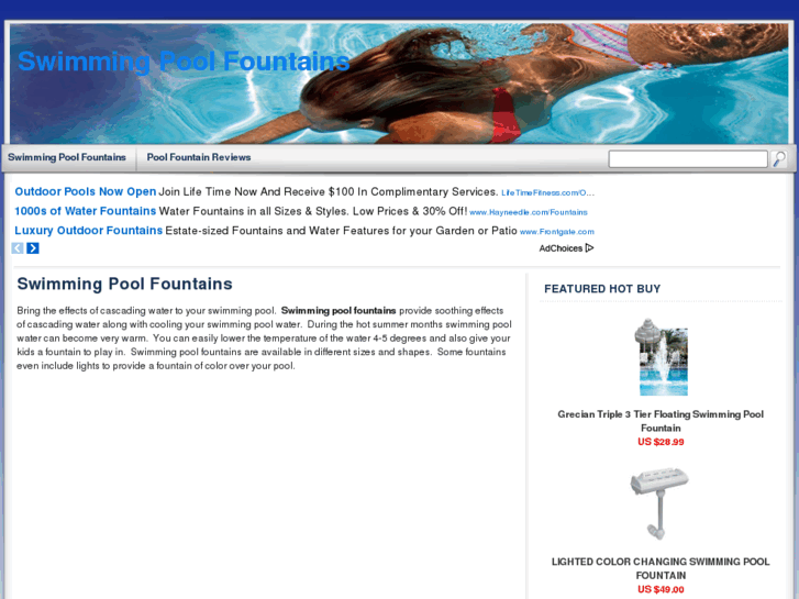 www.swimmingpoolfountains.net