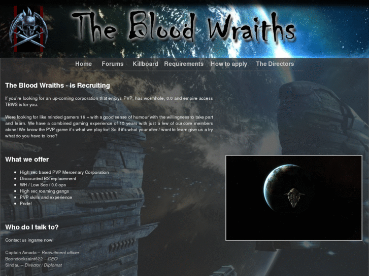 www.thebloodwraiths.net