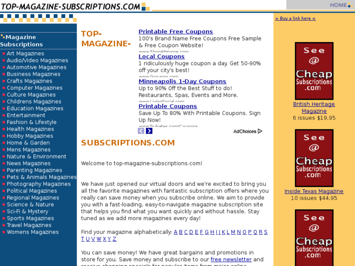 www.top-magazine-subscriptions.com