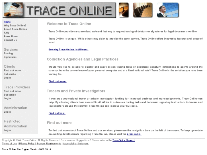 www.traceonline.biz