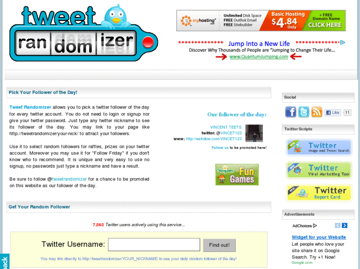 www.tweetrandomizer.net