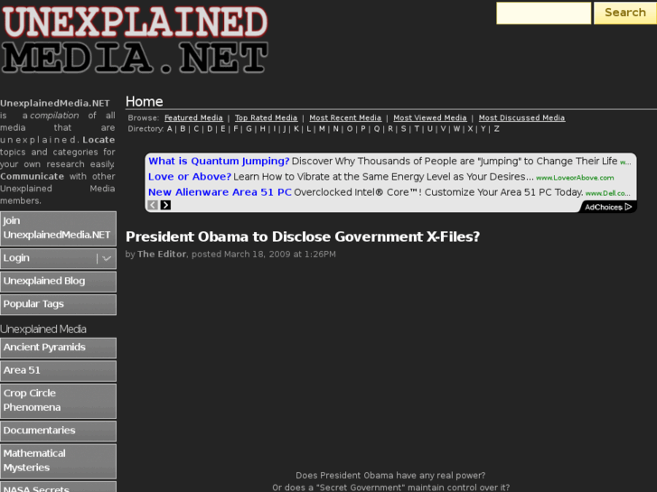 www.unexplainedmedia.net