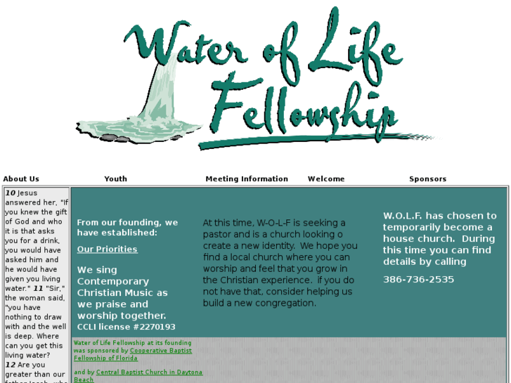 www.wateroflifefellowship.com