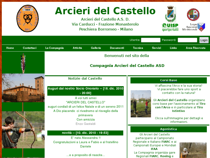 www.arcieridelcastello.it