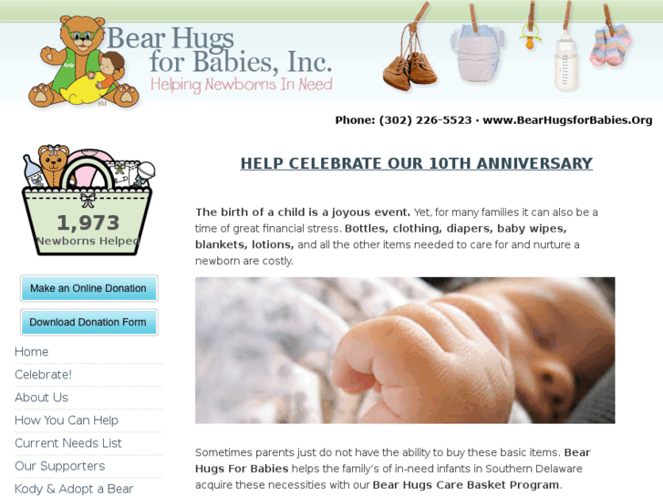 www.bearhugsforbabies.org