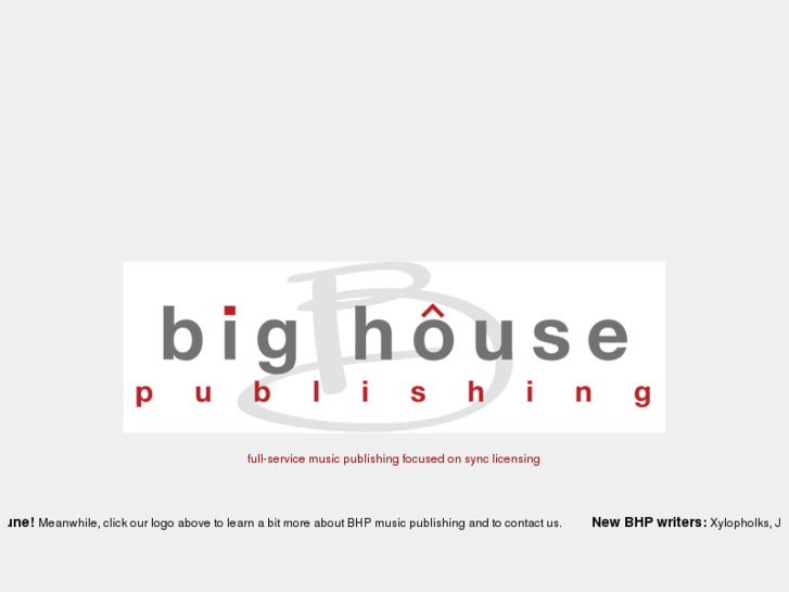 www.bighousepublishing.com