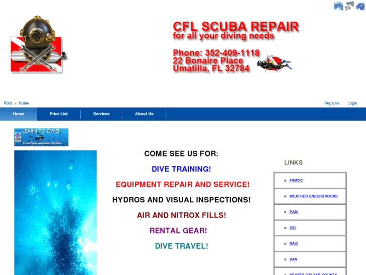 www.cflscubarepair.com