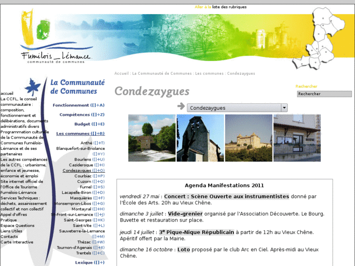 www.communedecondezaygues.info