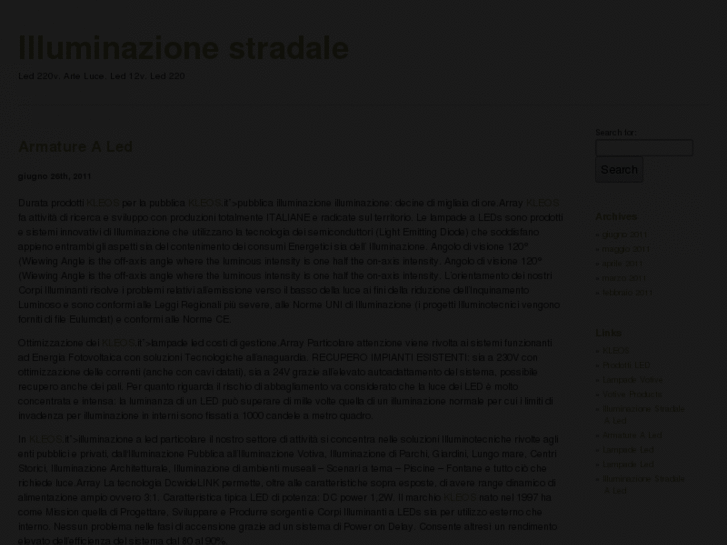 www.illuminazionestradale.com