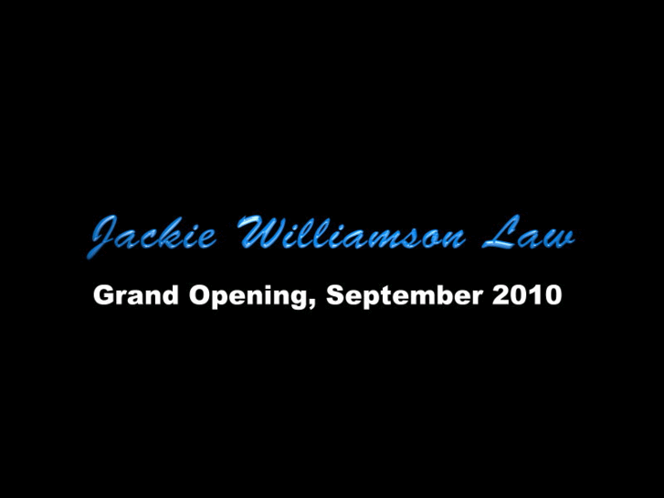 www.jackiewilliamsonlaw.com