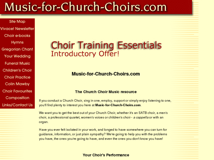 www.music-for-church-choirs.com