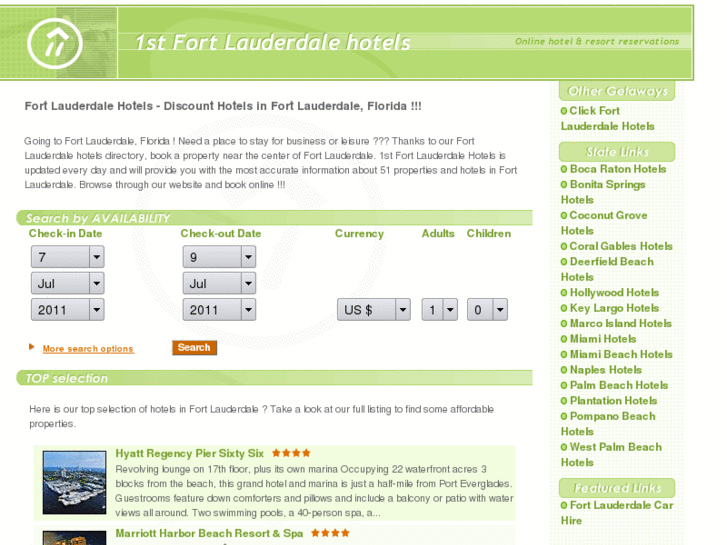 www.1stfortlauderdalehotels.com