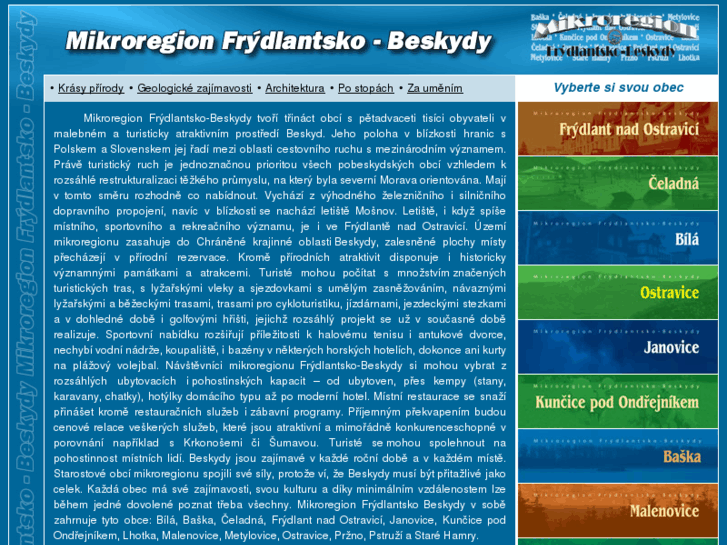 www.beskydy-obce.cz