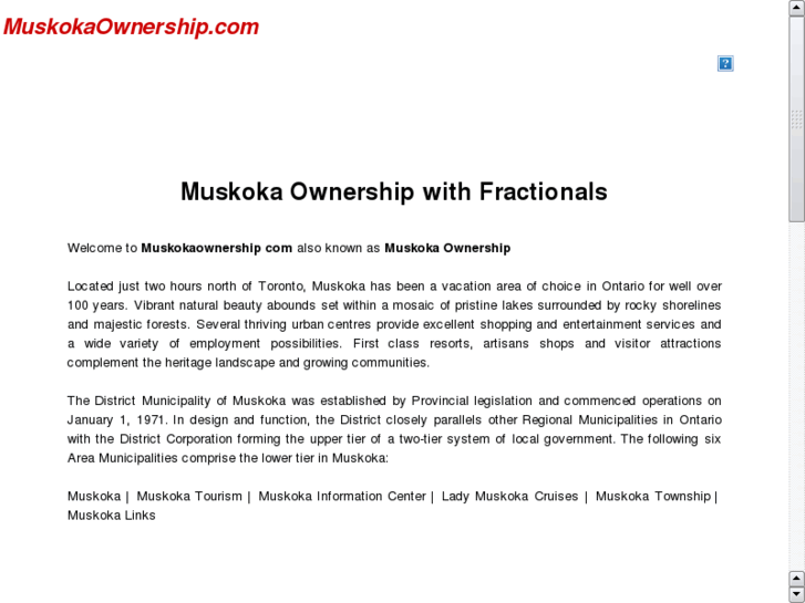 www.muskokaownership.com